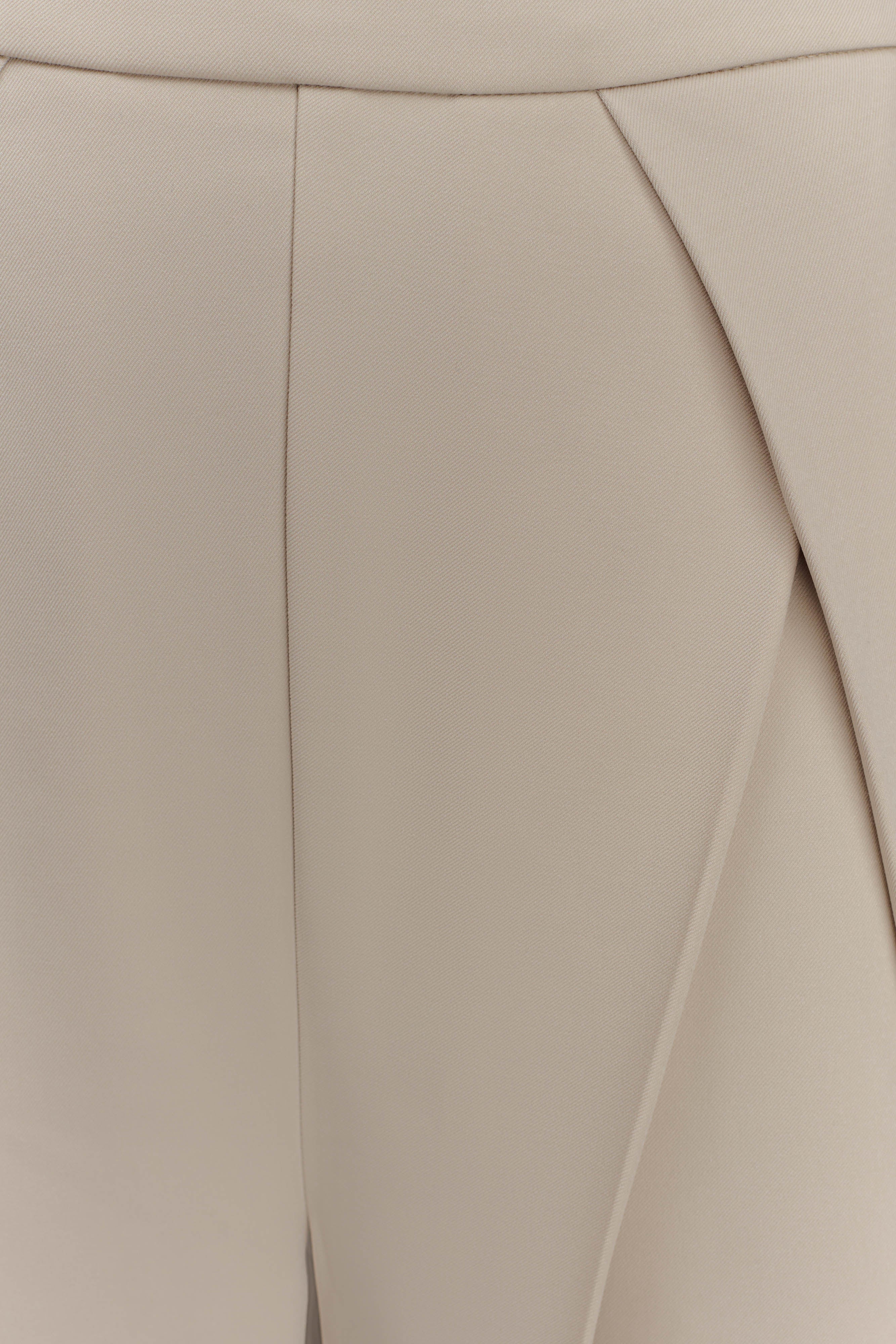 Katarina Wide Leg Suiting Pants - Sand、mySite、solidvoid