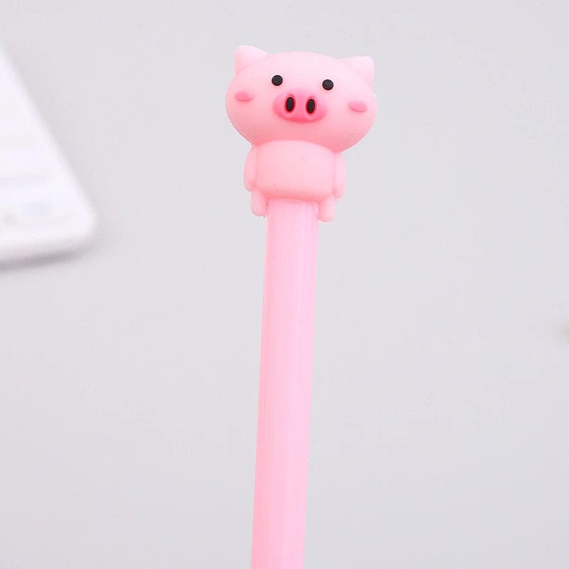 Pink Pig Pens & Wire Mesh Desk Accessory Pen Holder、mySite、g9winljtr