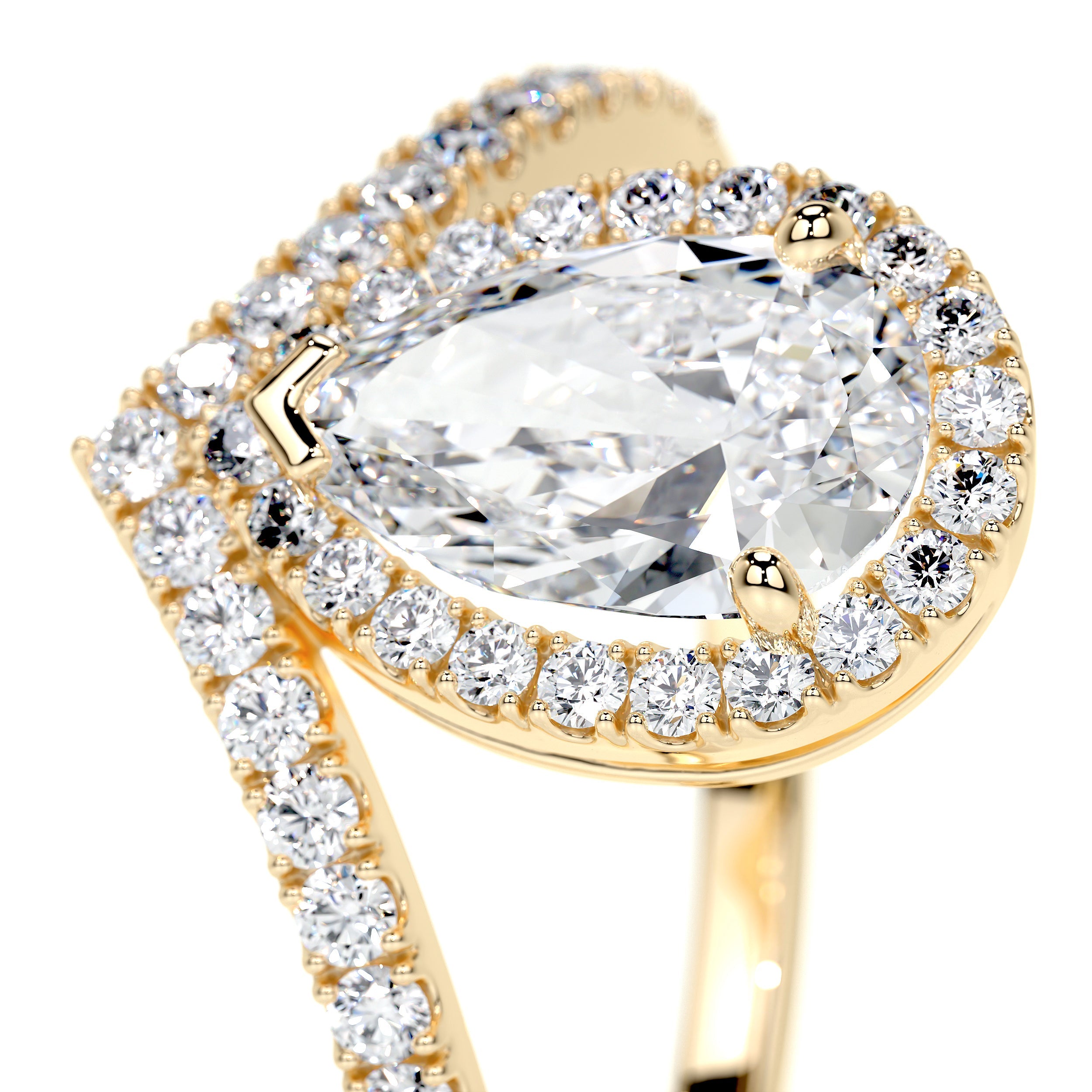Miranda Lab Grown Diamond Ring -18K Yellow Gold、mySite、hinf8tx79