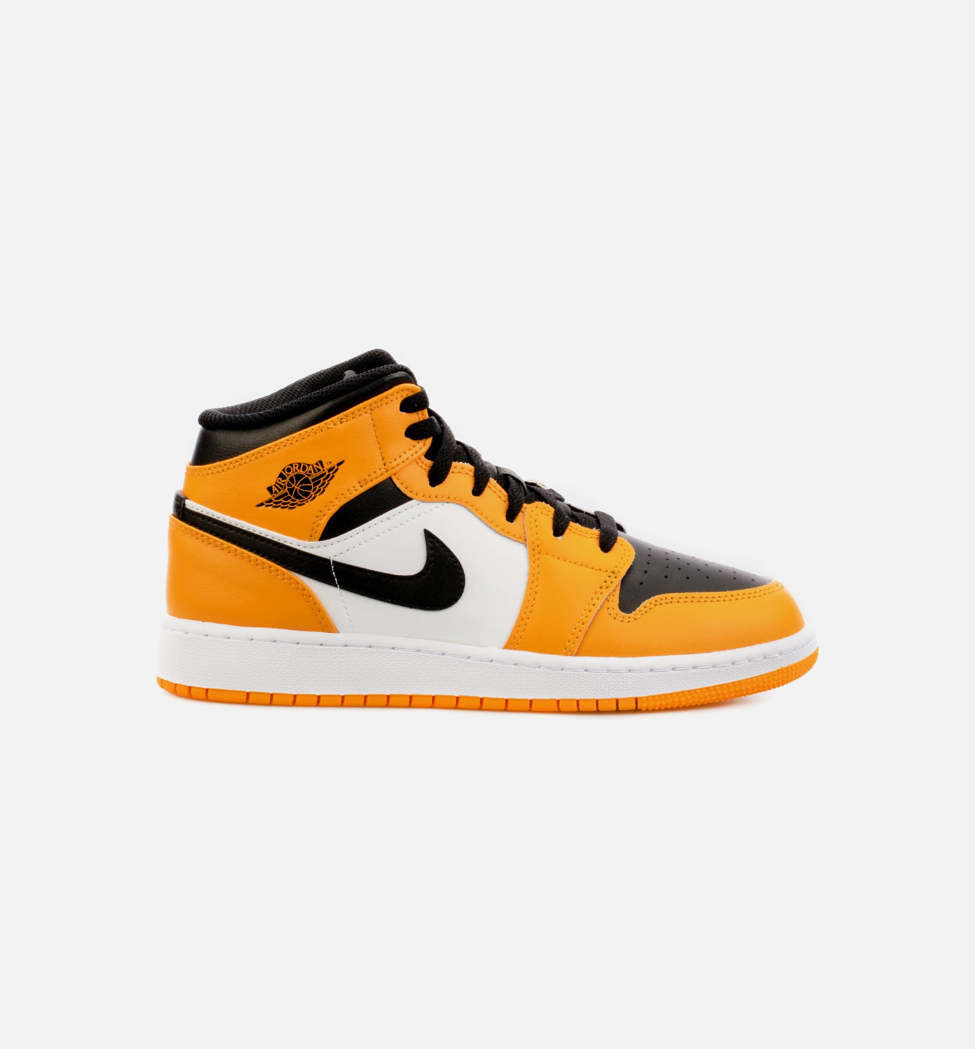 Air Jordan 1 Mid Yellow Toe Grade School Lifestyle Shoe - Yellow/Black、mySite、dreamappss