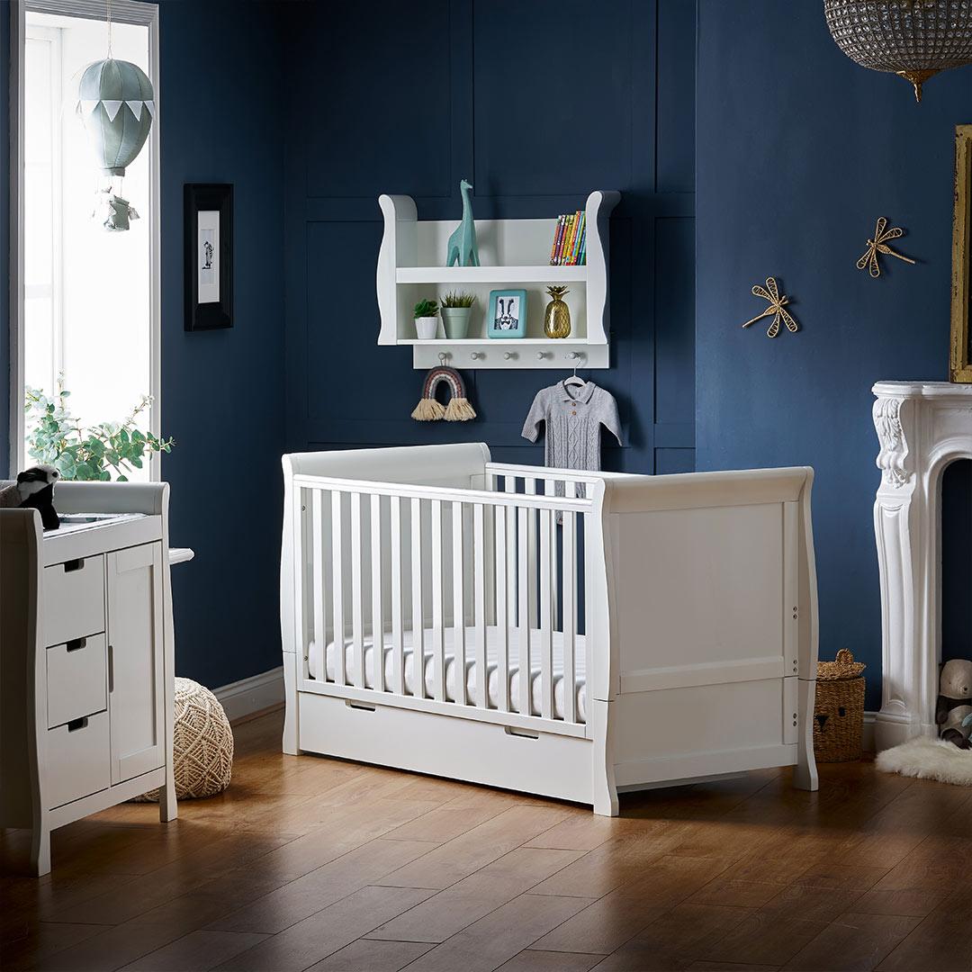  Obaby Stamford Classic Cot Bed - White、mySite、merchandisen