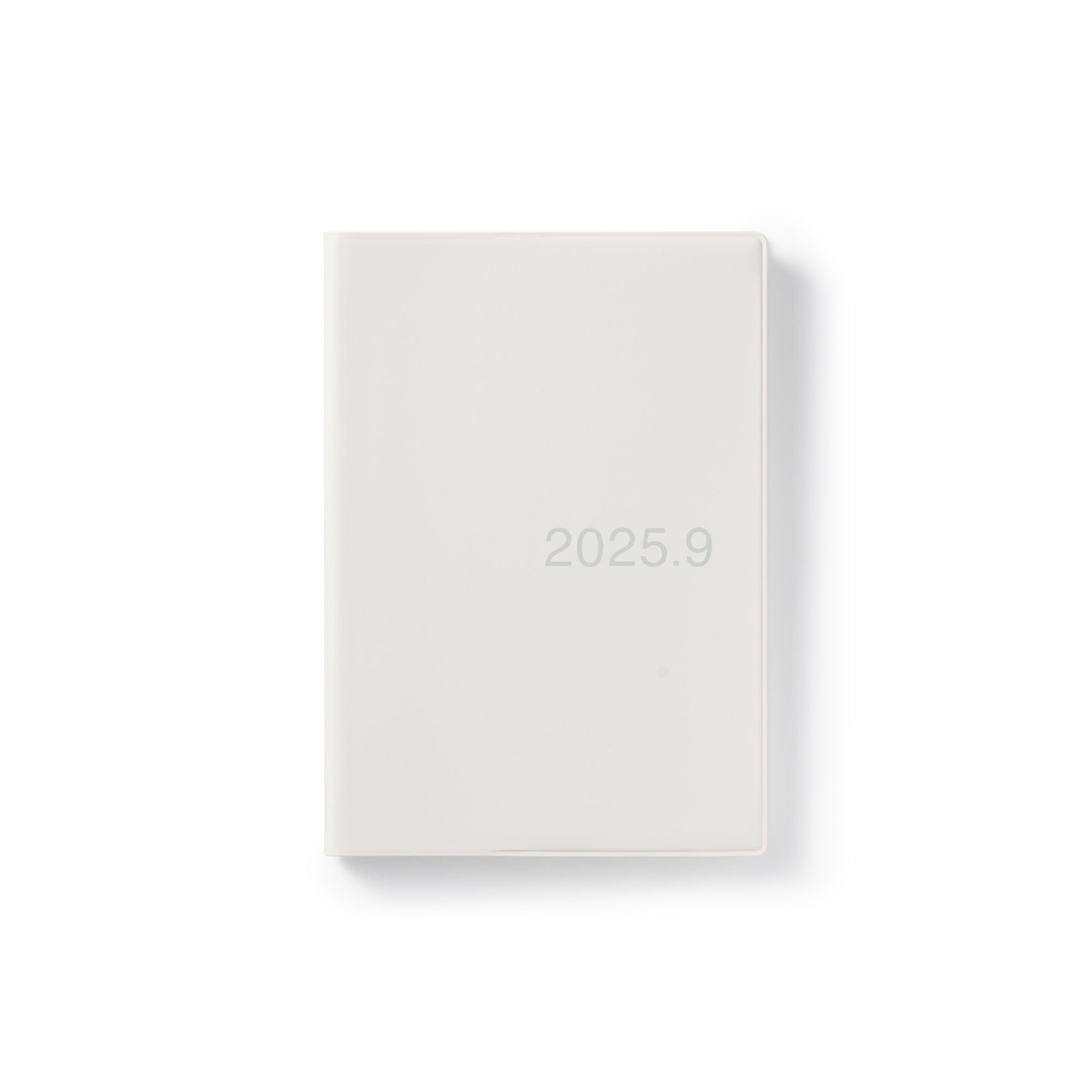  B6 White Gray Monthly/Weekly Planner From Aug. 2025 - Mon. Start、mySite、sugarbowlscore