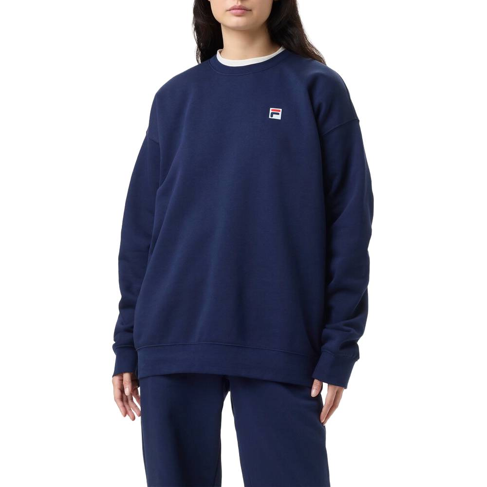Fila Unisex Classic Relaxed Sweatshirt (Fila Navy)