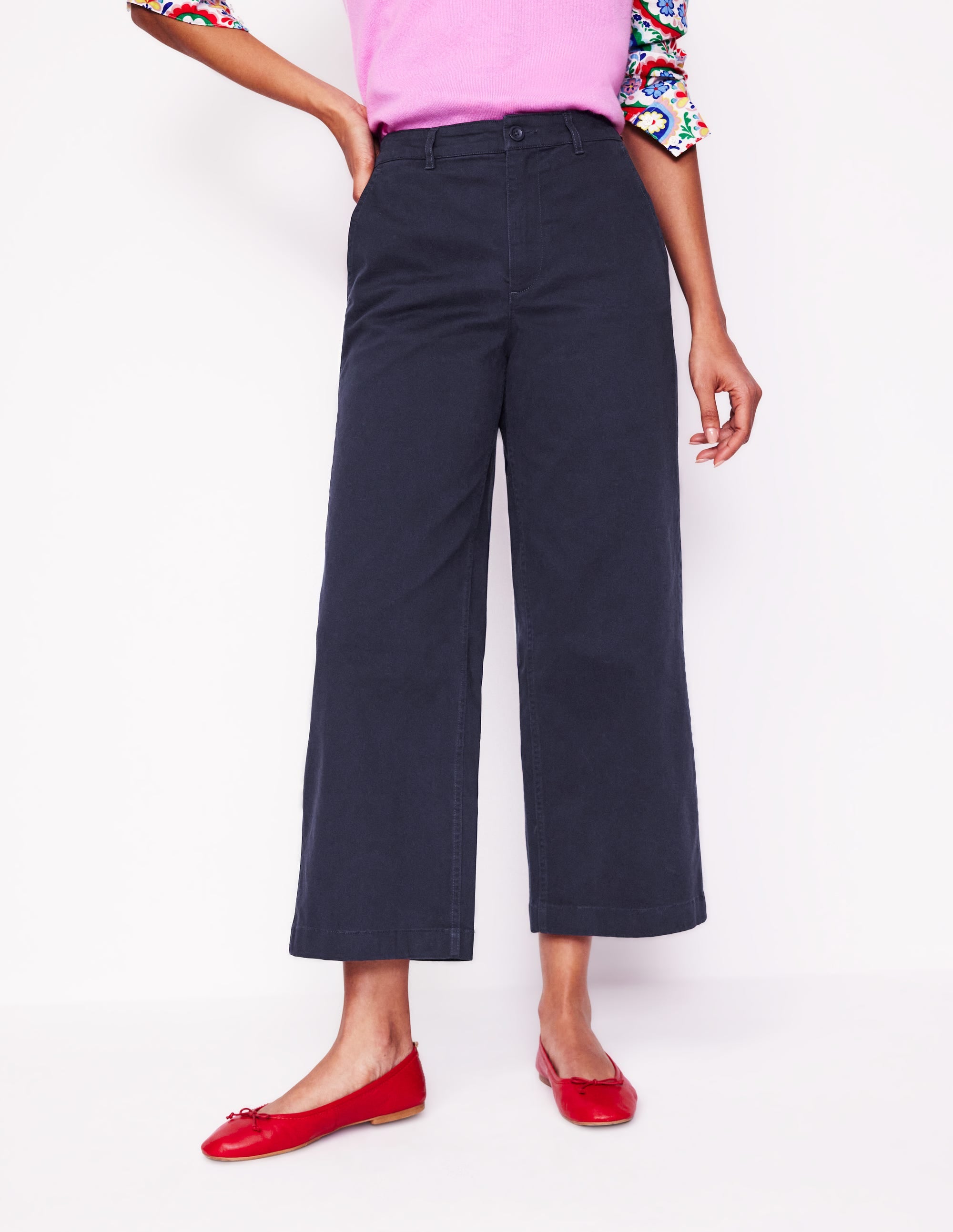  Barnsbury Crop Chino Pants-Navy、mySite、ashleygrahame