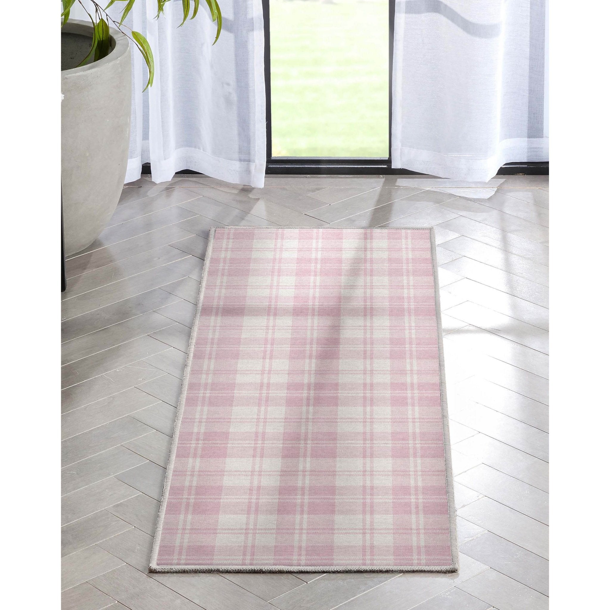Plaid Modern Geometric Boxes Flat-Weave Rug、mySite、gigharbornorthrealestate