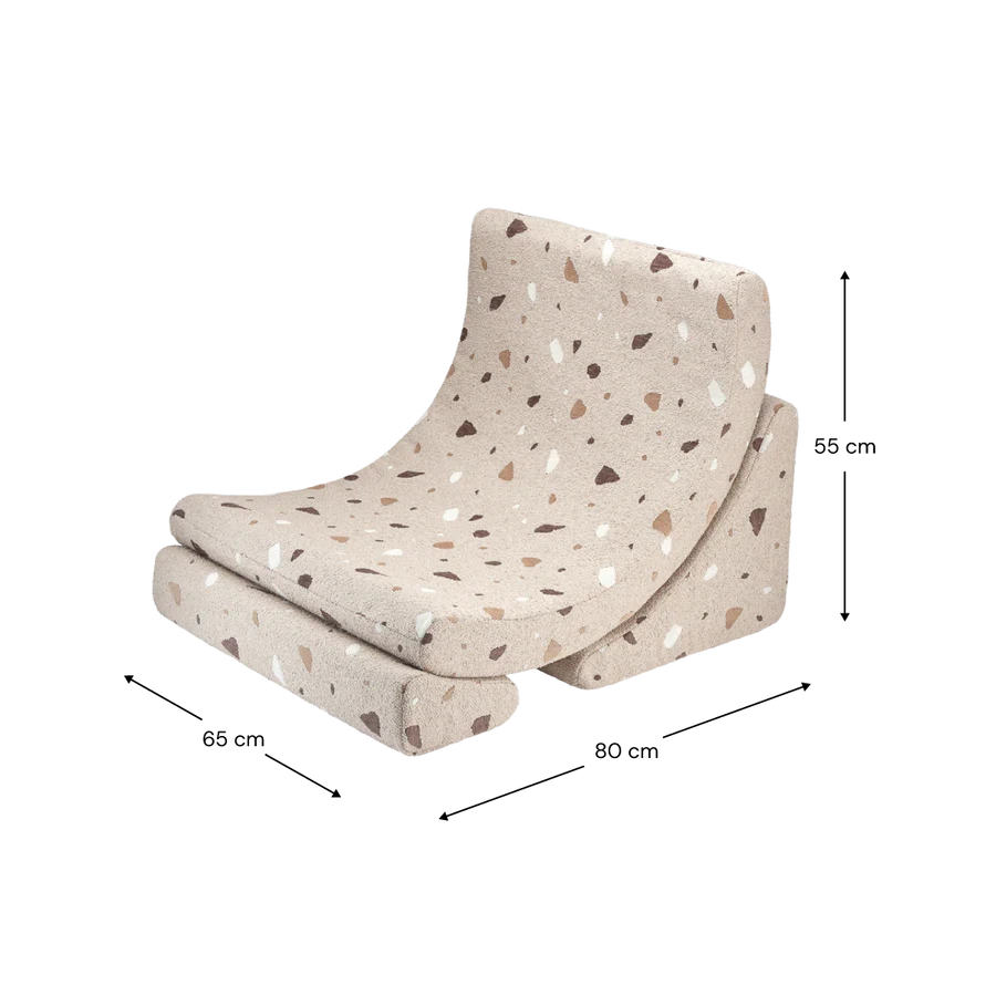 Wigiwama Terrazzo Sand Moon Chair、mySite、gigharbornorthrealestate