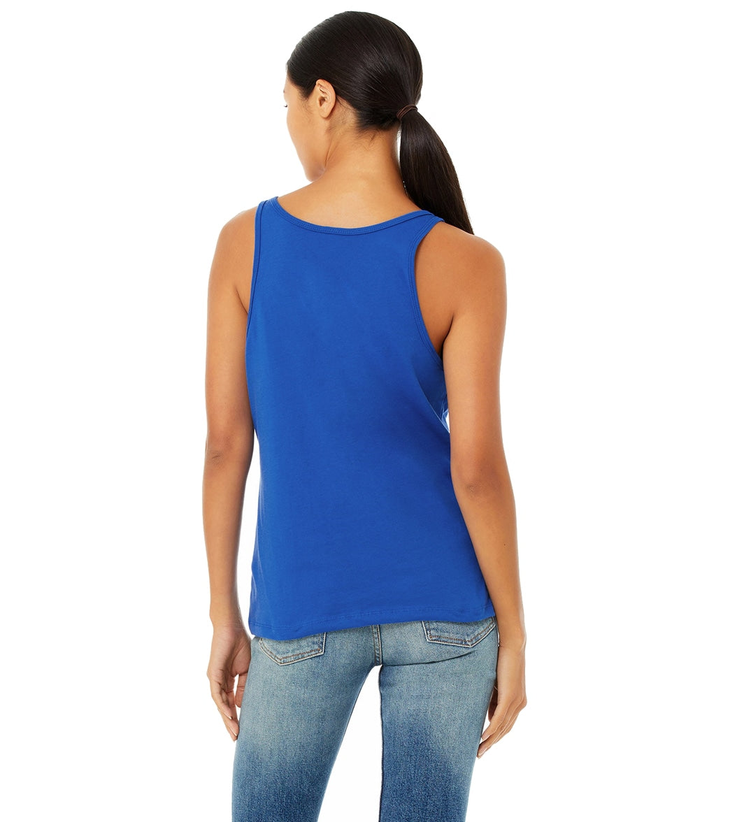 Bella + Canvas Women's Relaxed Jersey Tank、mySite、noshort