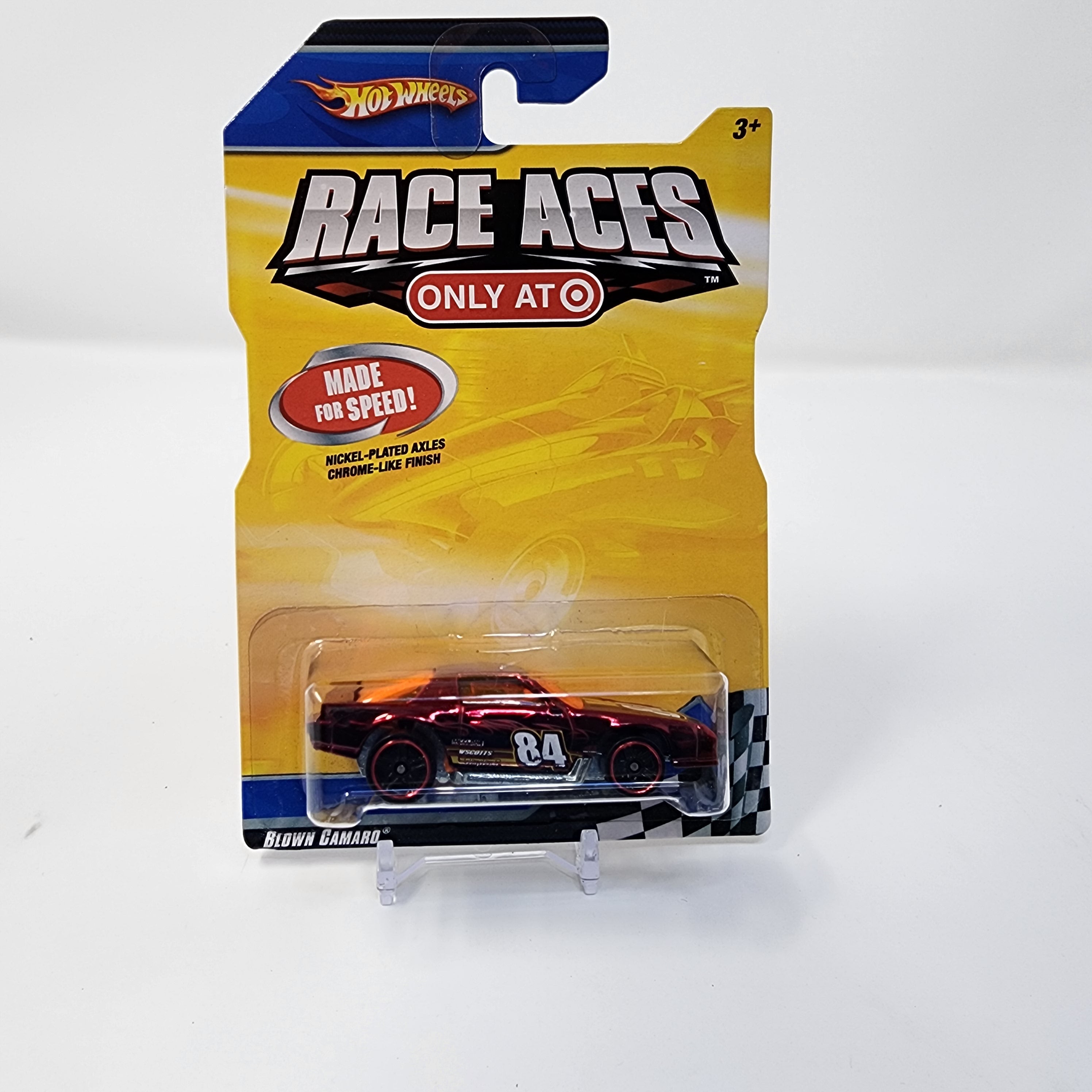 Blown Camaro * RED * Hot Wheels Race Aces Target Only、mySite、hgirdovlk