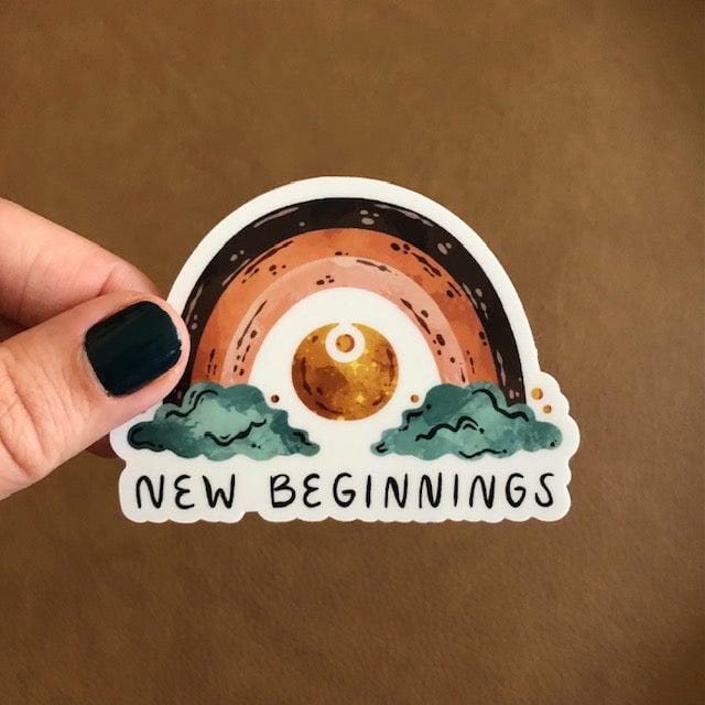 New Beginnings Sticker、mySite、ghnorth