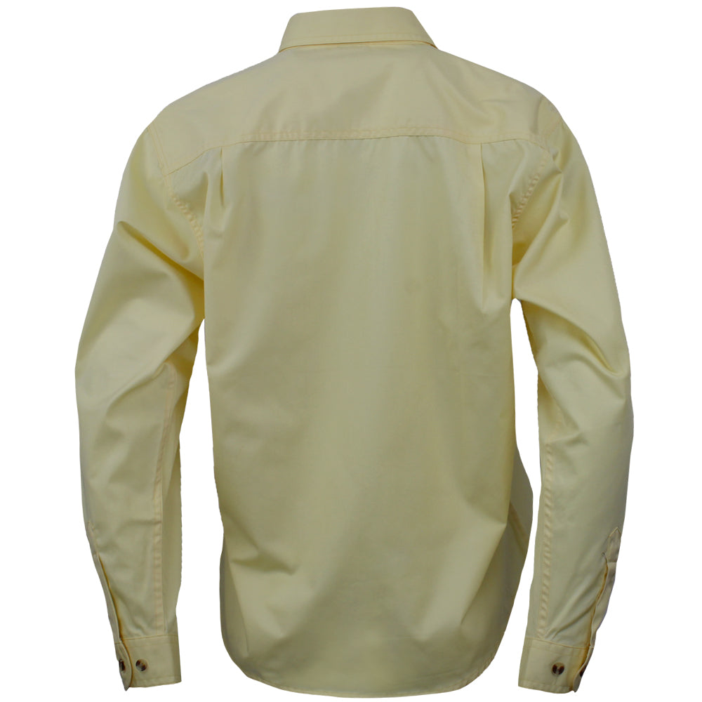 EZCare Woven Collared Long Sleeve Button Up Shirt、mySite、gtrtttuynbv