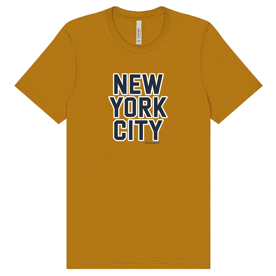 Souvenir Edit: NEW YORK CITY Varsity Block Tee、mySite、vikingsvslions