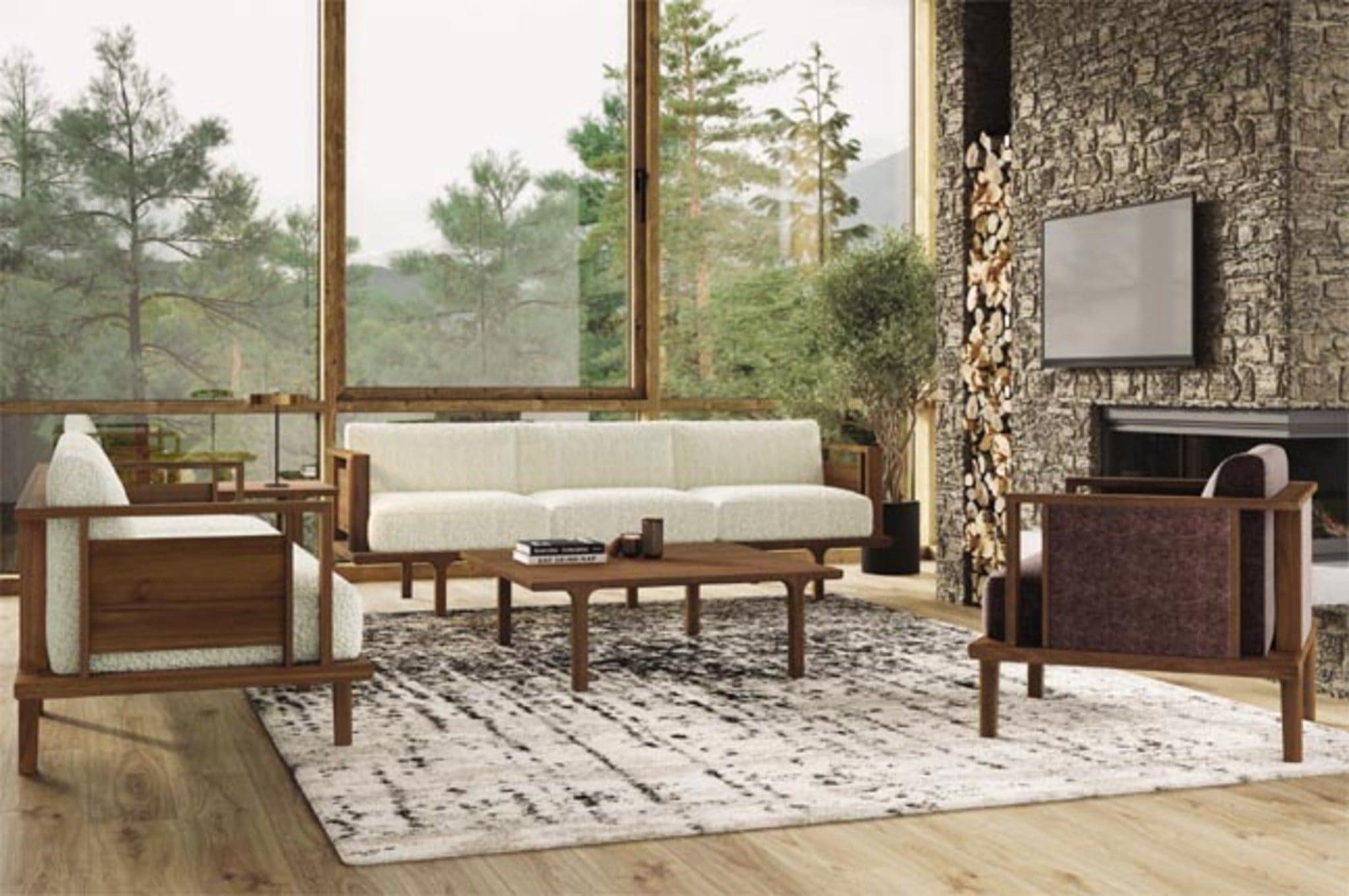 Copeland Sierra Armchair with Wood Panels、mySite、neckold