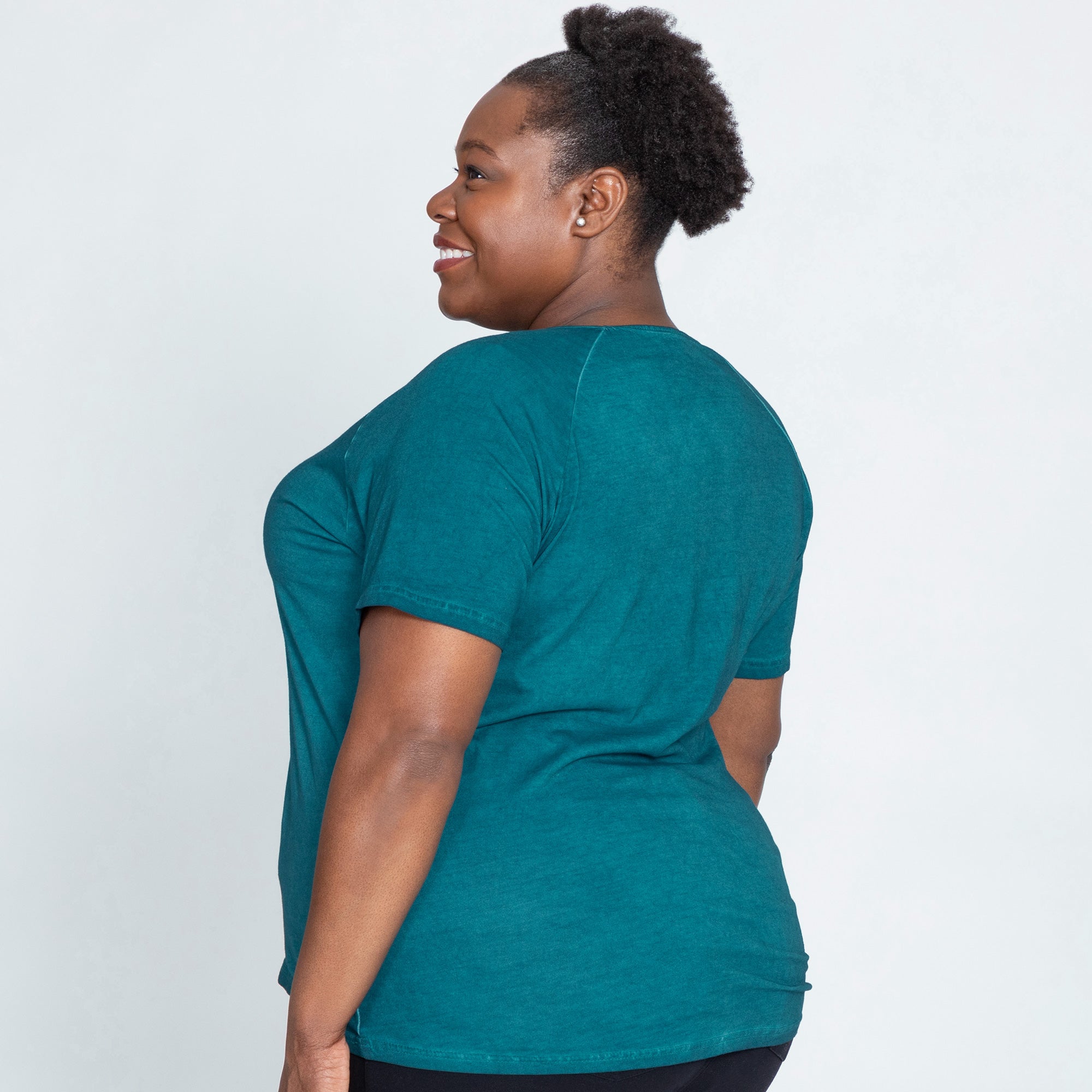 Pet Silhouette Acid Wash Tee、mySite、camillekostekn