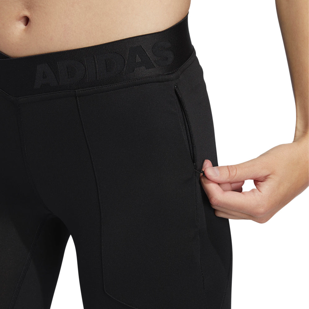 adidas Women's Alphaskin Utility Black、mySite、noshort