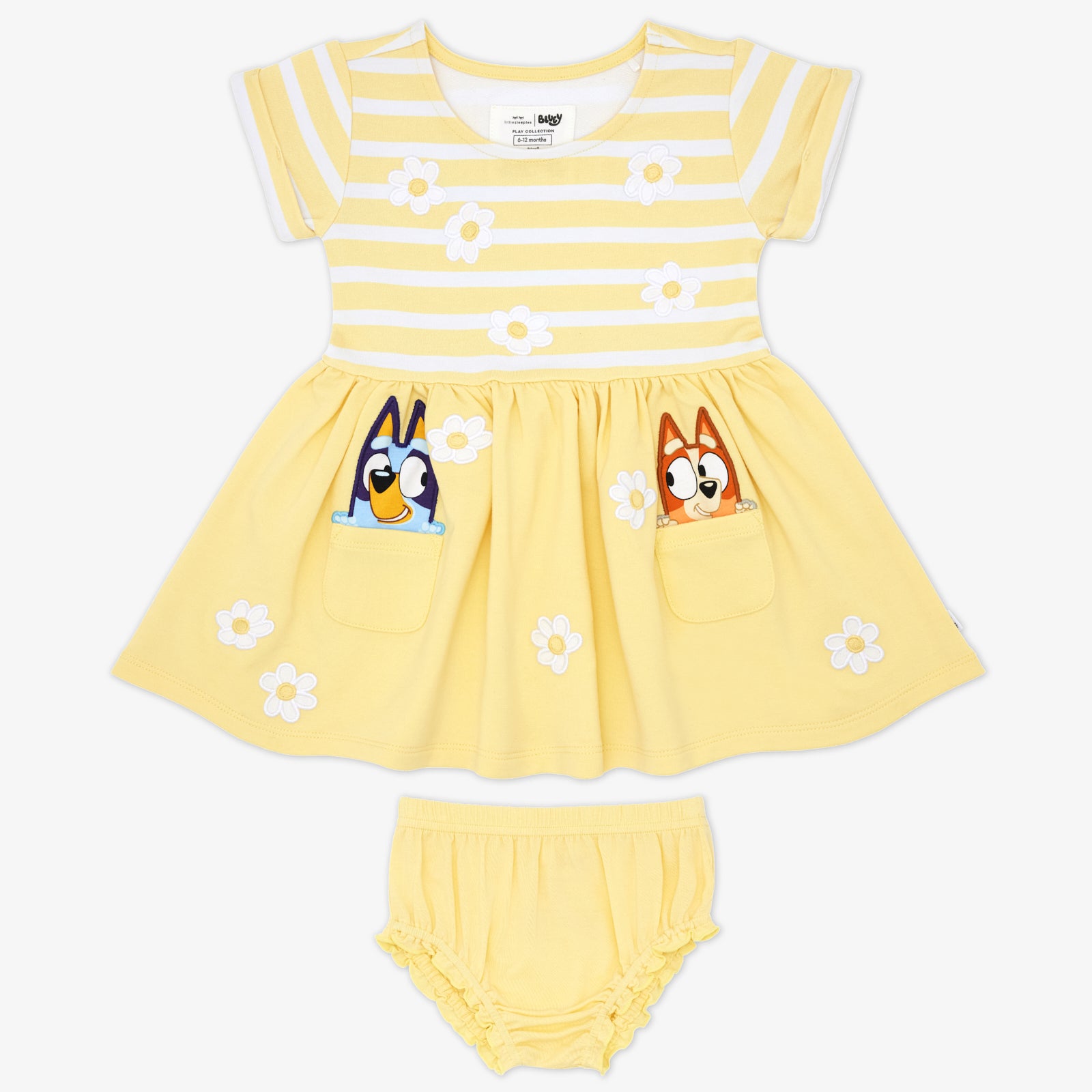  Bluey Garden Games Patch Pocket Dress with Bloomer、mySite、layawaytickets