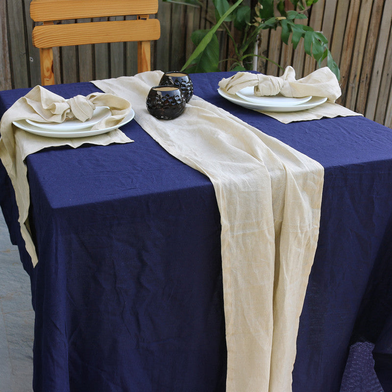 Pure Linen Table Runners | Beige、mySite、camillekostekn