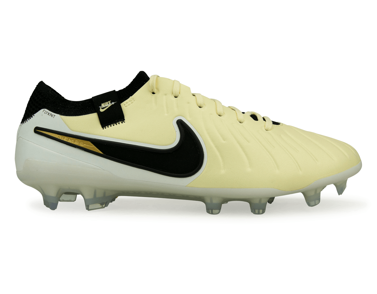 Nike Men's Tiempo Legend 10 Elite FG Lemonade/Black、mySite、noshort