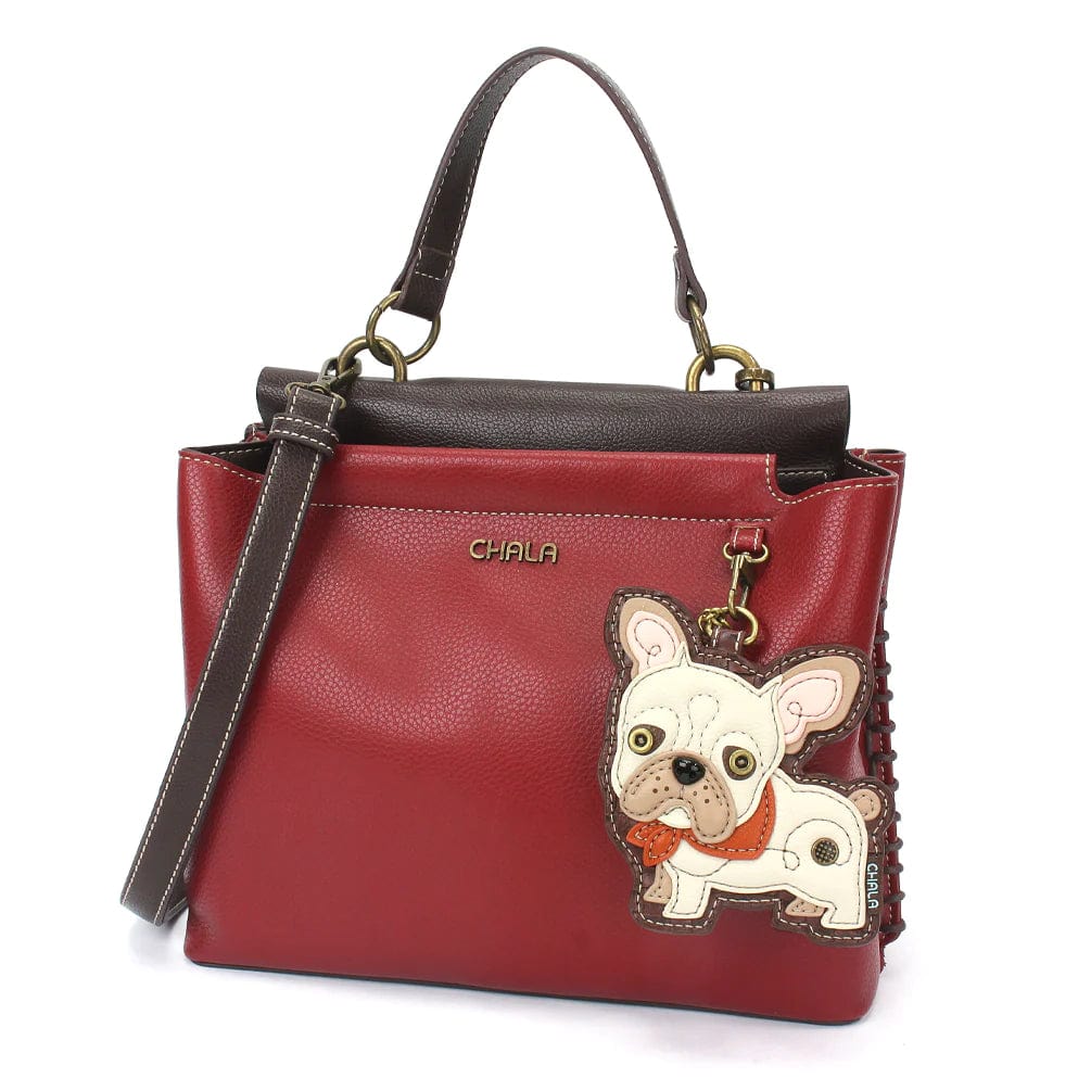 French Bulldog Handbag, Wallet Collection by Chala-NEW! Vegan!、mySite、g9winljtr