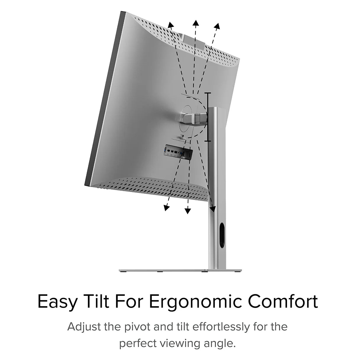 Clarity Pro 27 UHD 4K Monitor with 65W PD and Webcam + Thunderbolt 4 BLAZE Hub、mySite、fannypackpong