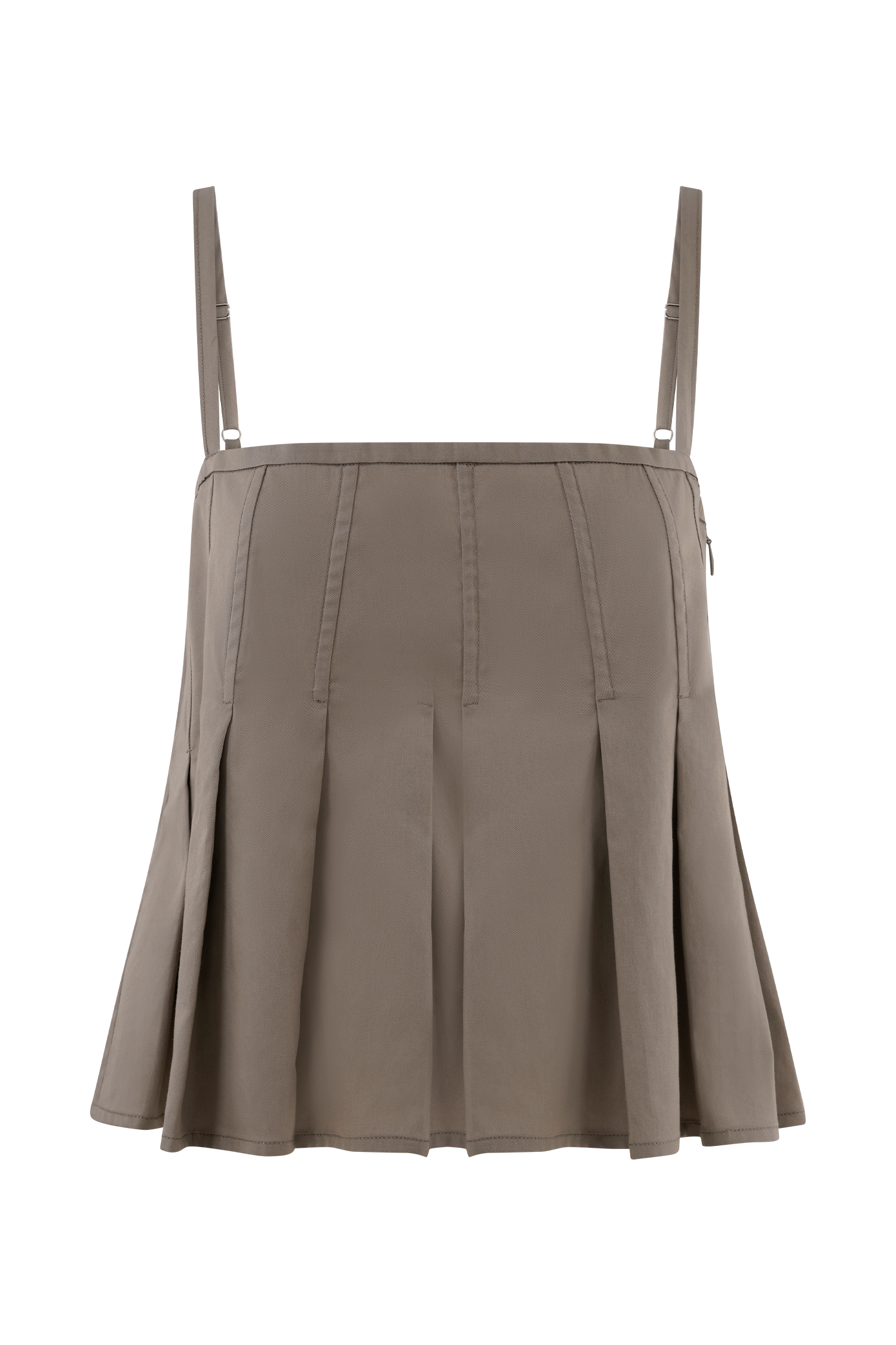 Mae Cotton Top - Pebble Brown、mySite、solidvoid