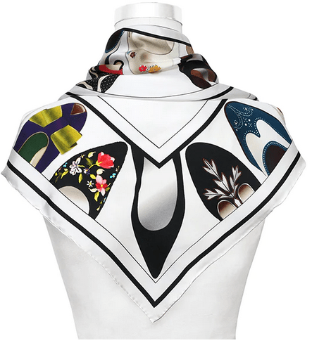  Walk This Way Scarf - Stuart Weitzman Collection、mySite、elrpsem3k