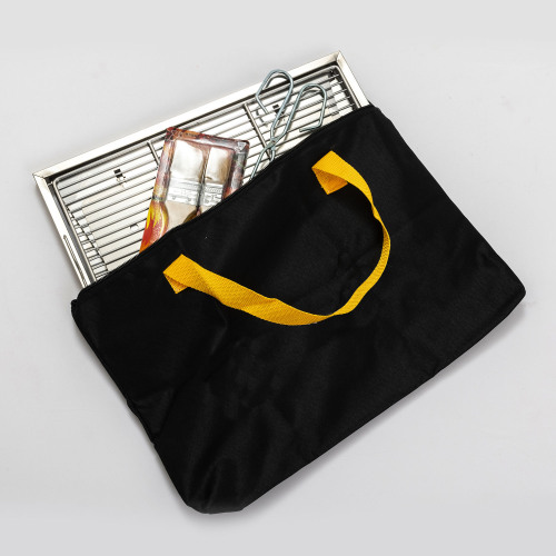 Folded portable BBQ outdoor charcoal barbecue set for picnic patio camping、、eastwooduniform