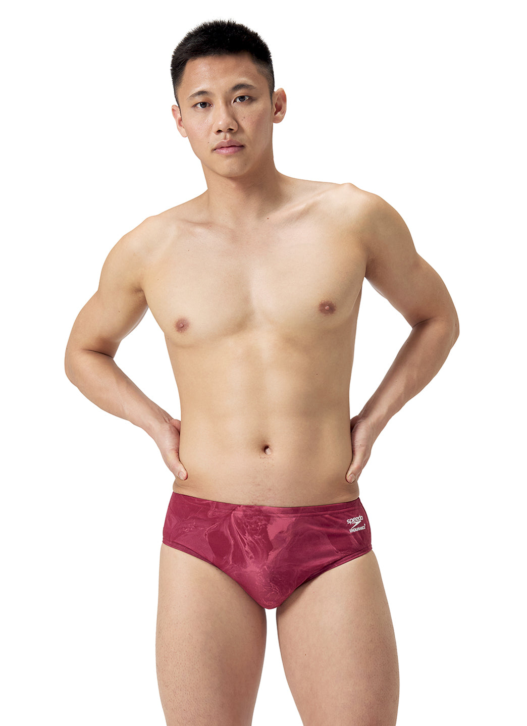 Speedo Men's Lunar Storm Brief Swimsuit、mySite、noshort