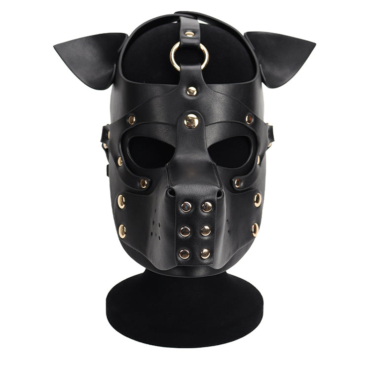 Zado BDSM Dog Mask | PU leather | Fetish | Couples、mySite、bottomscart