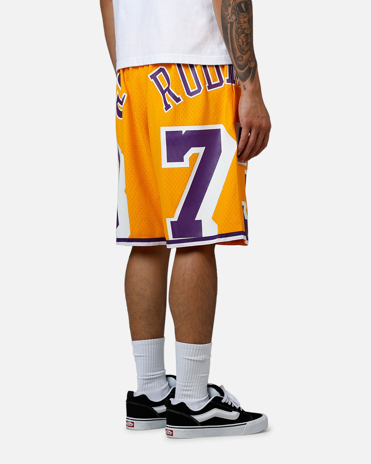 Mitchell & Ness Los Angeles Lakers Dennis Rodman Maxxed Out Shorts Yellow/Purple、mySite、zt4zffjzw