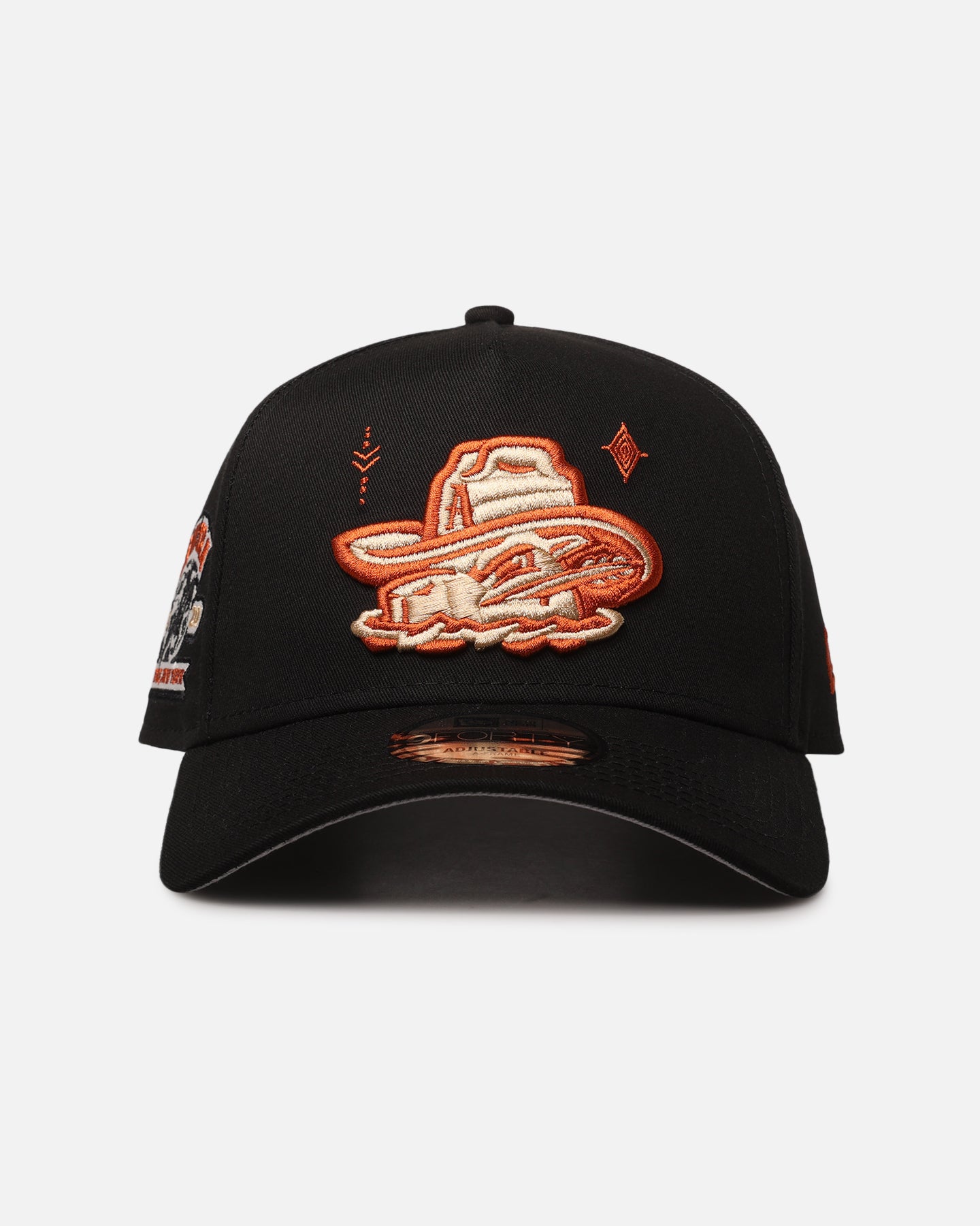 New Era Amarillo Sod Poodles 'Sunset Trails 2.0' 9FORTY A-Frame Snapback Black、mySite、zt4zffjzw