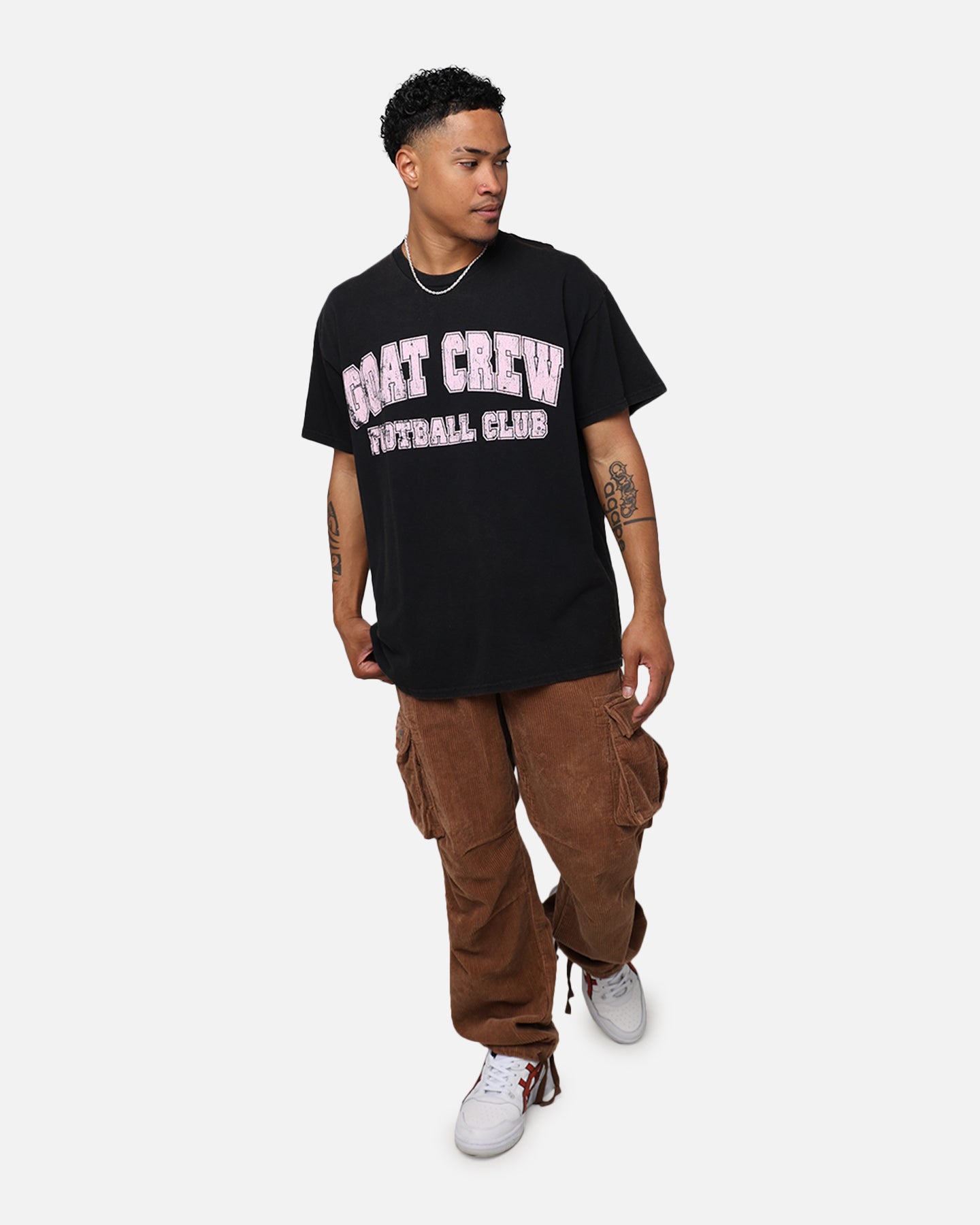 Goat Crew Football Club 10 T-Shirt Black Wash、mySite、zt4zffjzw