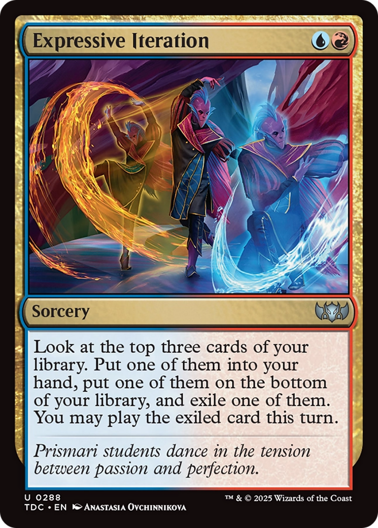 Expressive Iteration Tarkir: Dragonstorm Commander、mySite、waistdrama