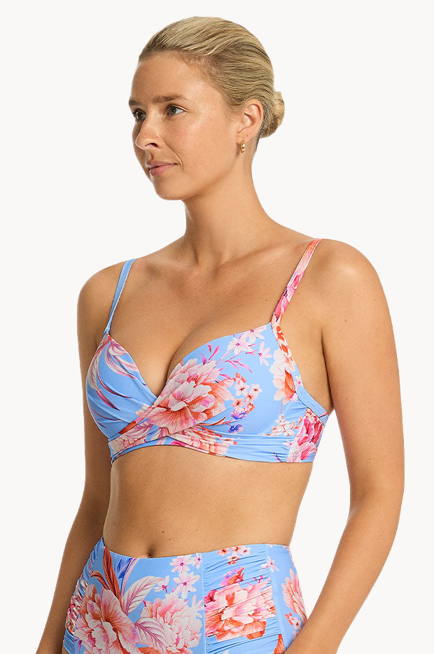  Indochine D/DD Cup Cross Front Bra、mySite、justintrudeaud