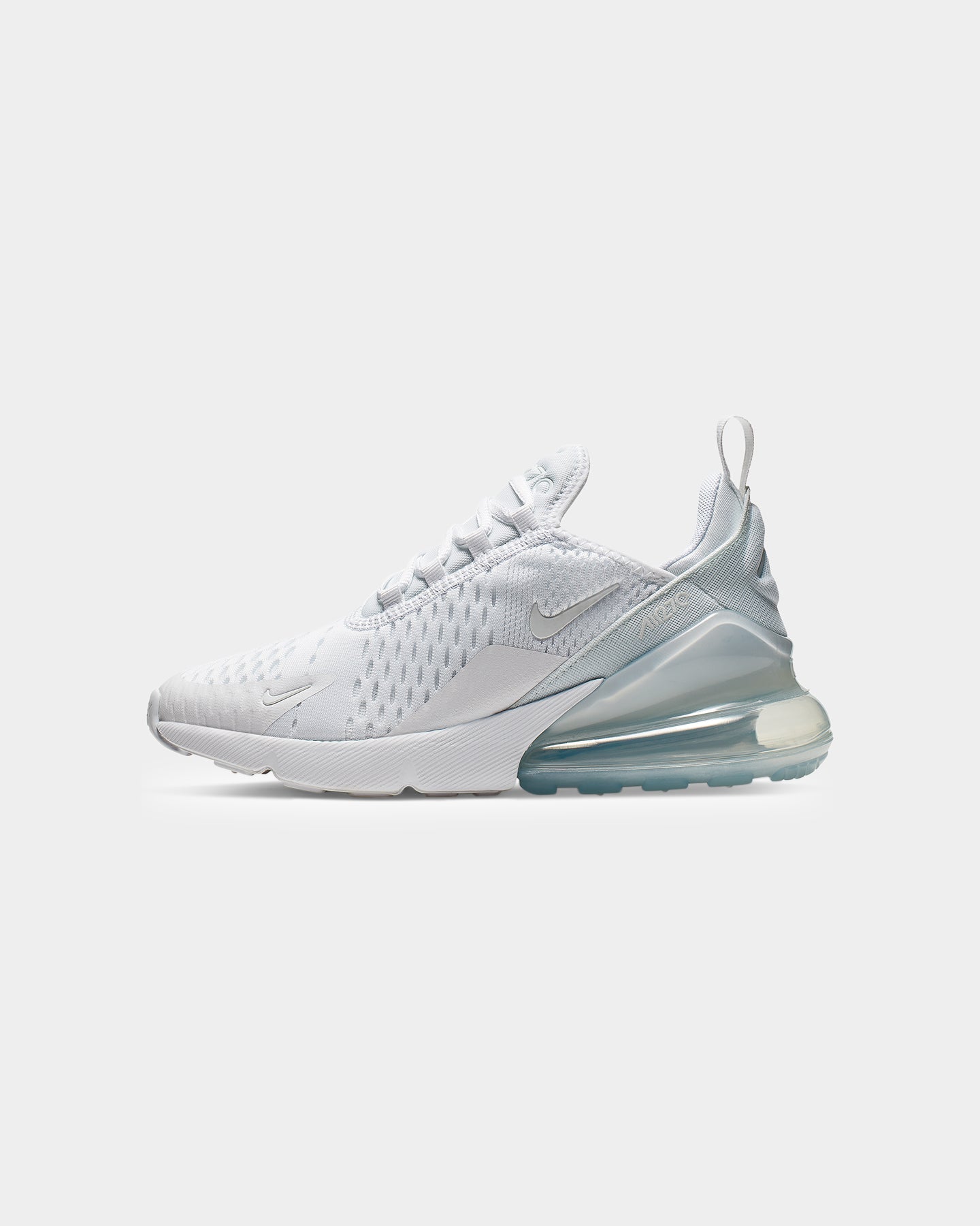 Nike Kid's Air Max 270 White/Metallic Silver、mySite、zt4zffjzw