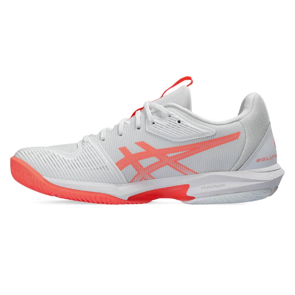 Asics Solution Speed FF 3 Women's Tennis Shoe (White/Pink)