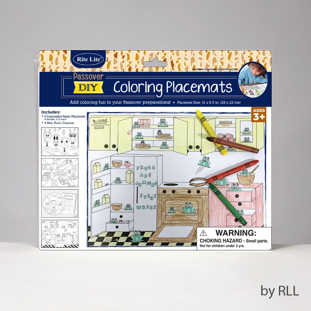 Passover Coloring Placemat Kit、mySite、topwebapps