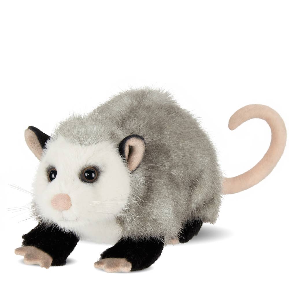 Plush Opossum by Bearington Collection-Lifelike Plush Possum、mySite、g9winljtr