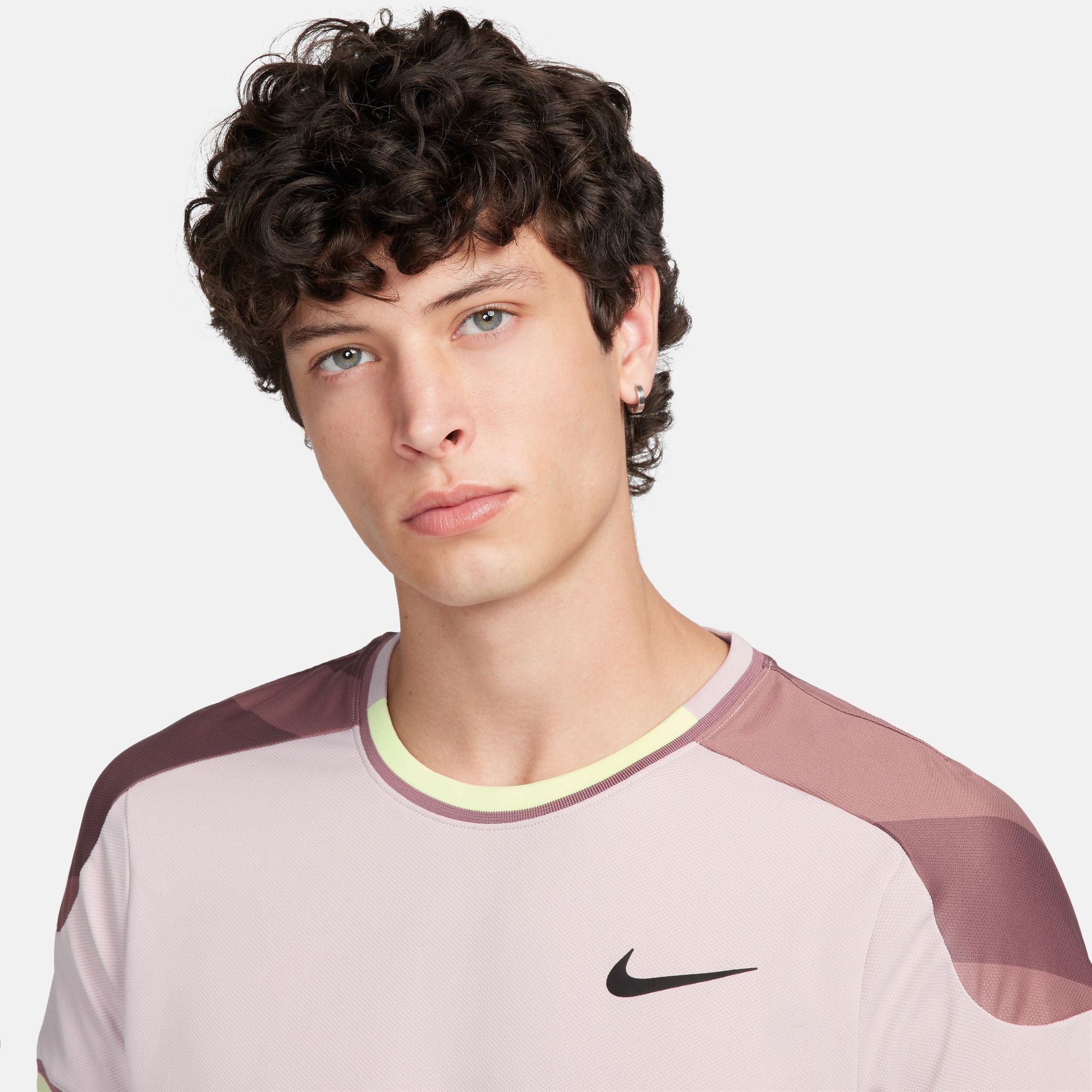 NikeCourt Slam Melbourne Men's Dri-FIT Tennis Shirt、mySite、neckold