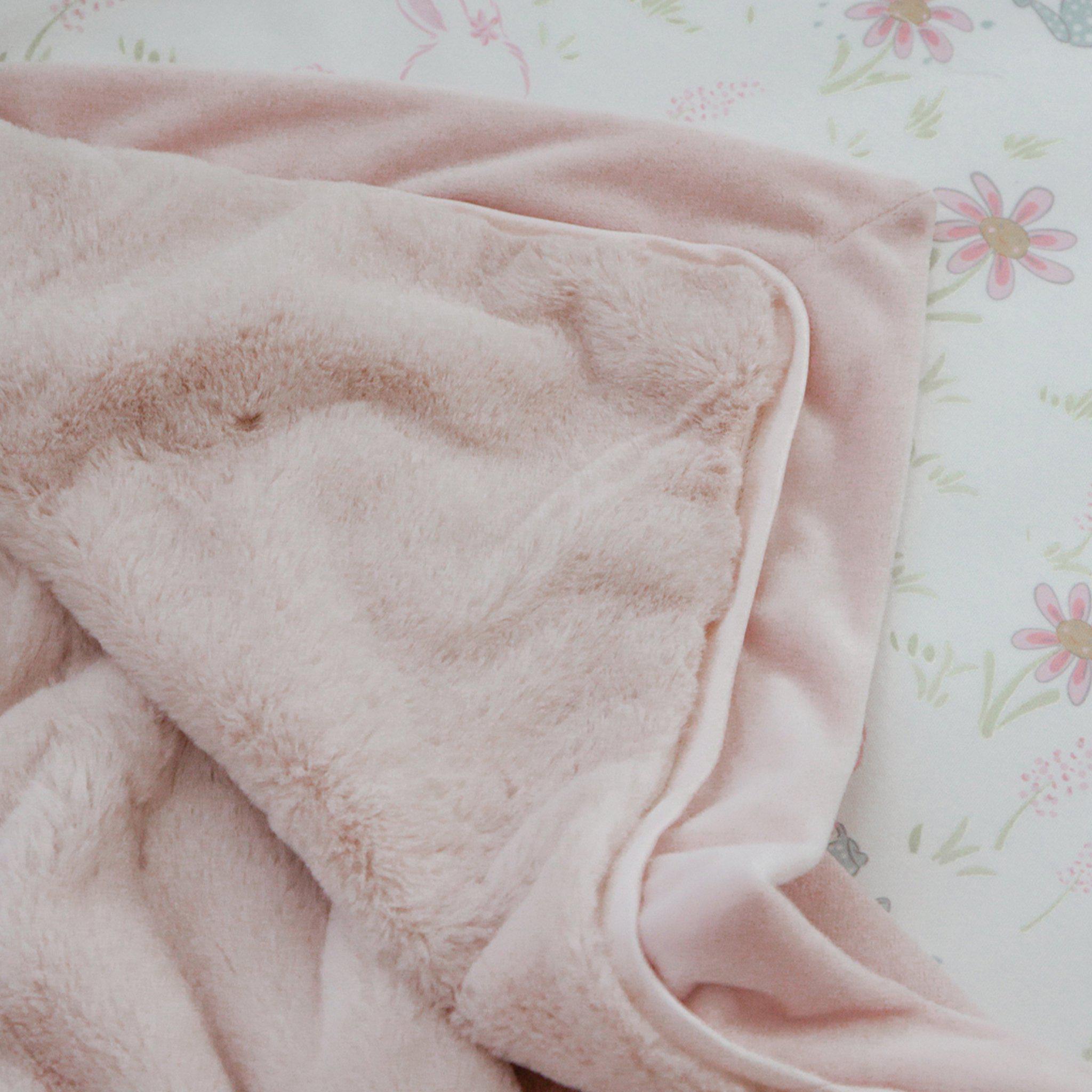 RETIRED - Cuddle Me Nibble Fur Blanket - Pink 30 x 40、mySite、g9winljtr