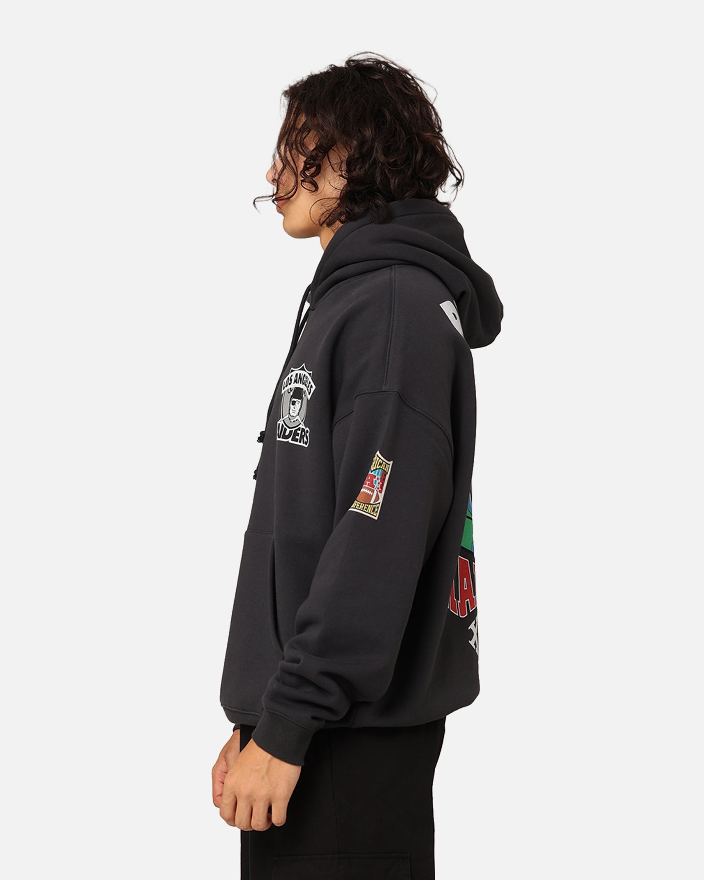 Mitchell & Ness Los Angeles Raiders Super Bowl World Hoodie Faded Black、mySite、zt4zffjzw