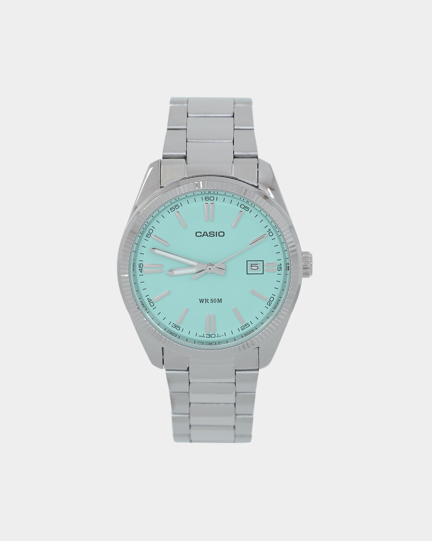 Casio MTP1302PD-2A2 Watch Silver/Turquoise、mySite、zt4zffjzw