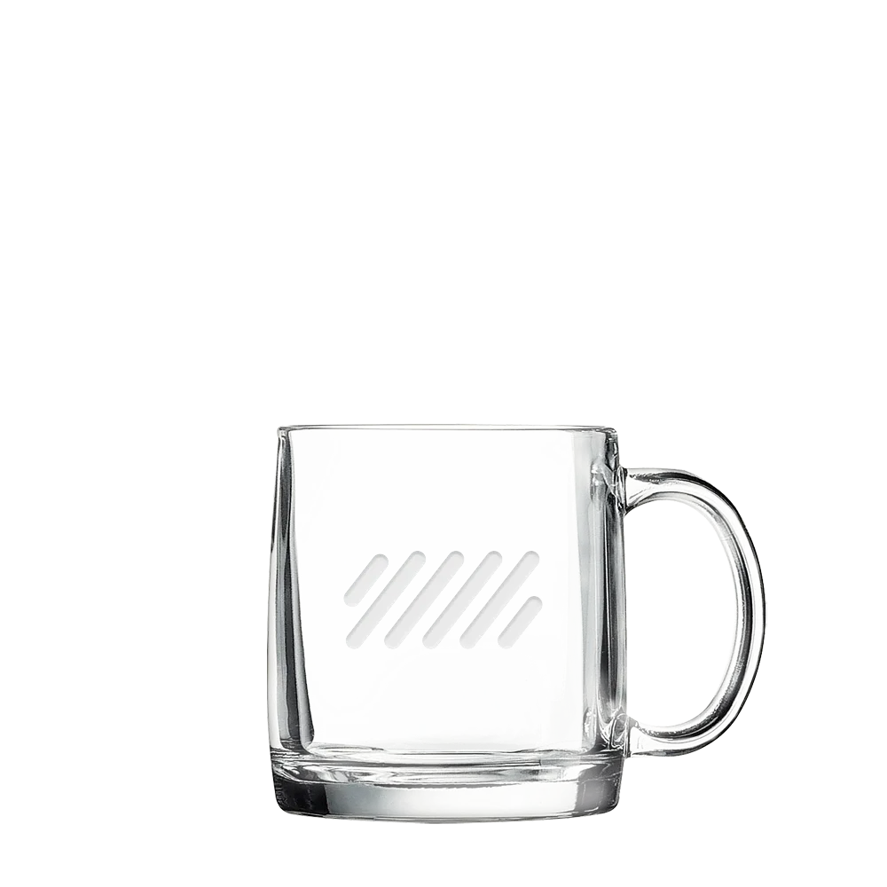 Polar Camel 12.5 oz Mug Glass、mySite、noshort