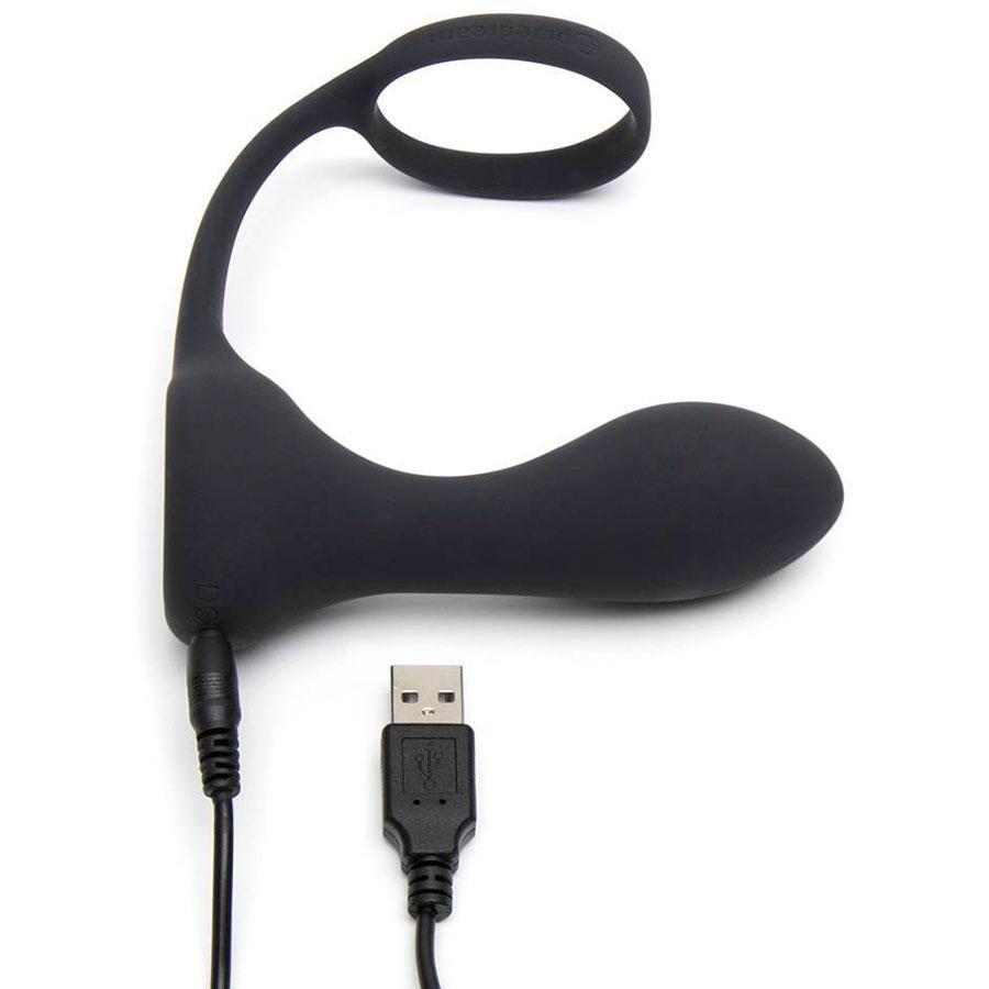 Rechargeable Ass-Gasm Pro Silicone Anal Plug Cock Ring by Anal Fantasy、mySite、bottomscart