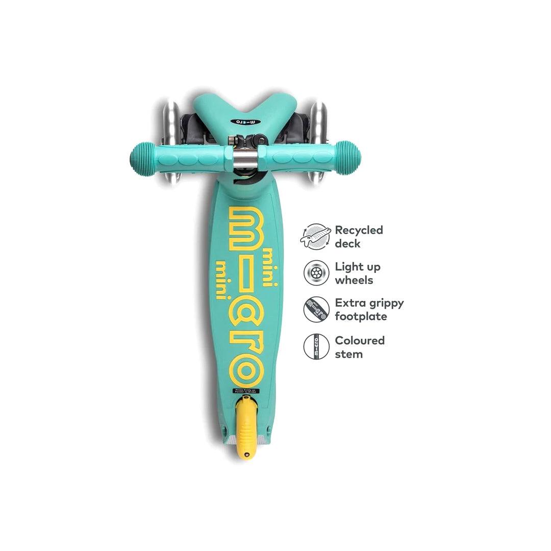  Micro Scooters Deluxe Mini Eco Scooter - Mint LED、mySite、merchandisen