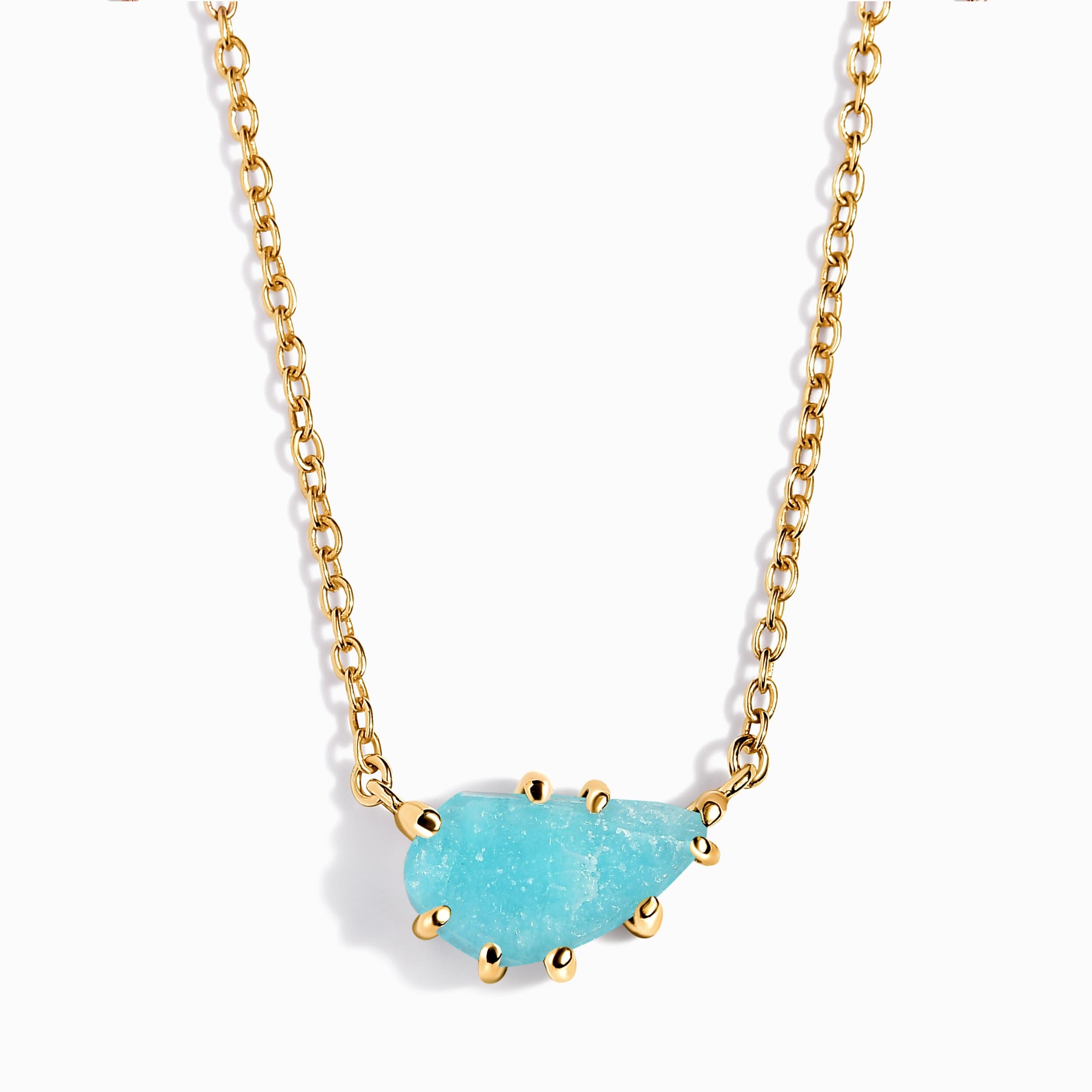 Raw Crystal Necklace - Serene Amazonite、mySite、hinf8tx79