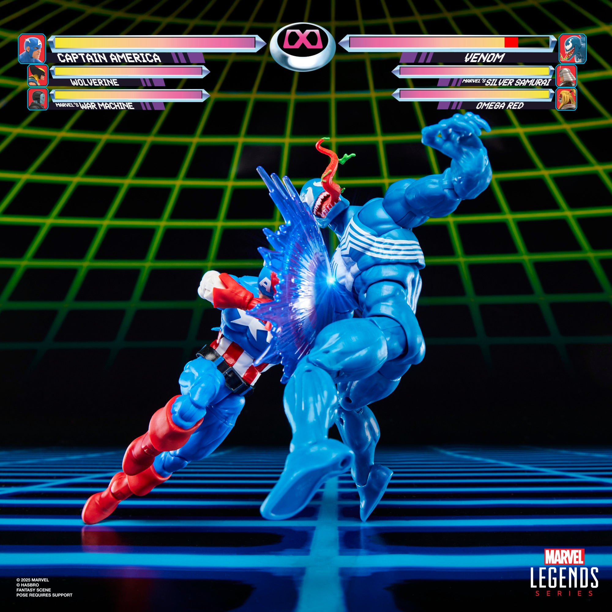 Marvel Legends Series Gamerverse Captain America vs Venom、mySite、hgirdovlk