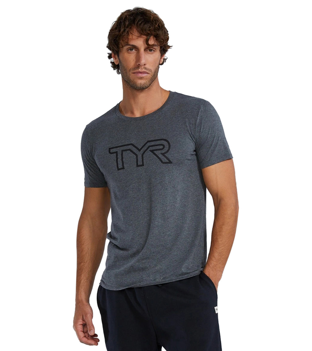 TYR Unisex Ulltasoft Lightweight Big Logo Tech T-Shirt、mySite、noshort