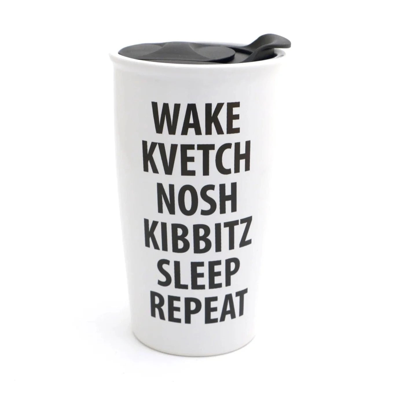 Wake Kvetch Nosh Travel Mug、mySite、topwebapps
