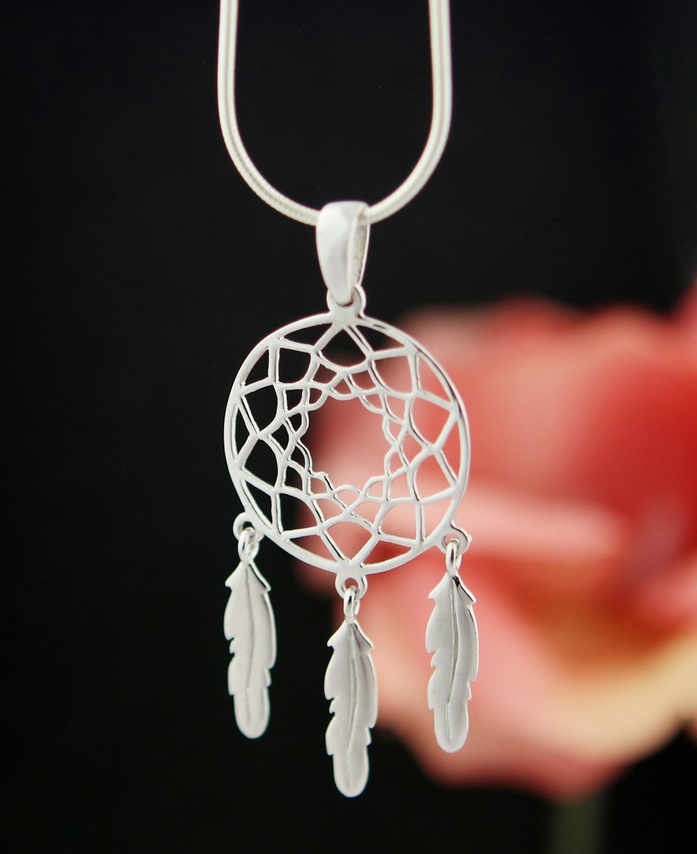 Sterling Silver Dreamcatcher Pendant、mySite、topwebapps