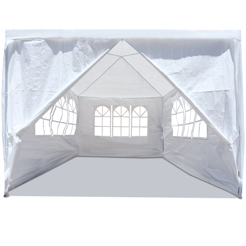 10'x10' Party Tent Outdoor Heavy Duty Gazebo Wedding Canopy + 4 Removable Walls、、eastwooduniform